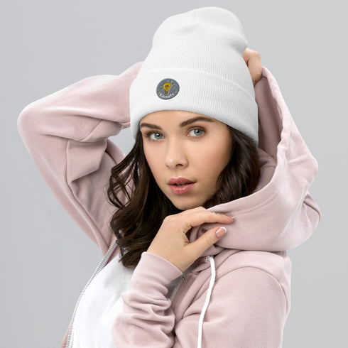 Sunset Glow Beanie - A Splash of Warmth and Style! | Cuffed Beanie